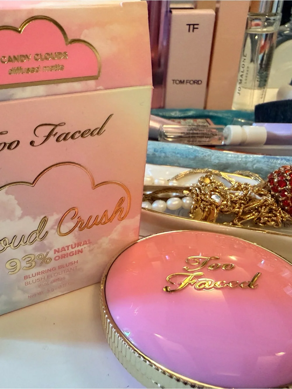 Too Faced Pink Blush Compact — Baby Pink Cheek Color